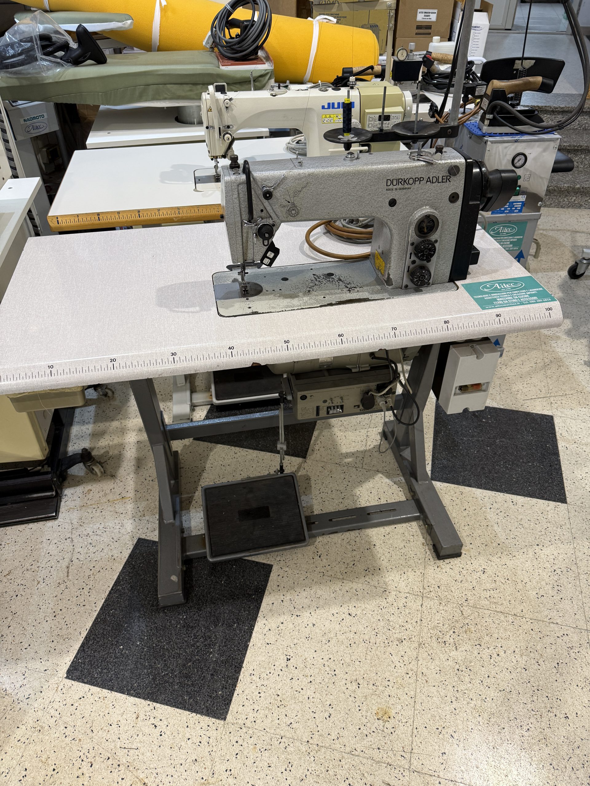 macchina da cucire lineare durkopp 271 usata revisionata