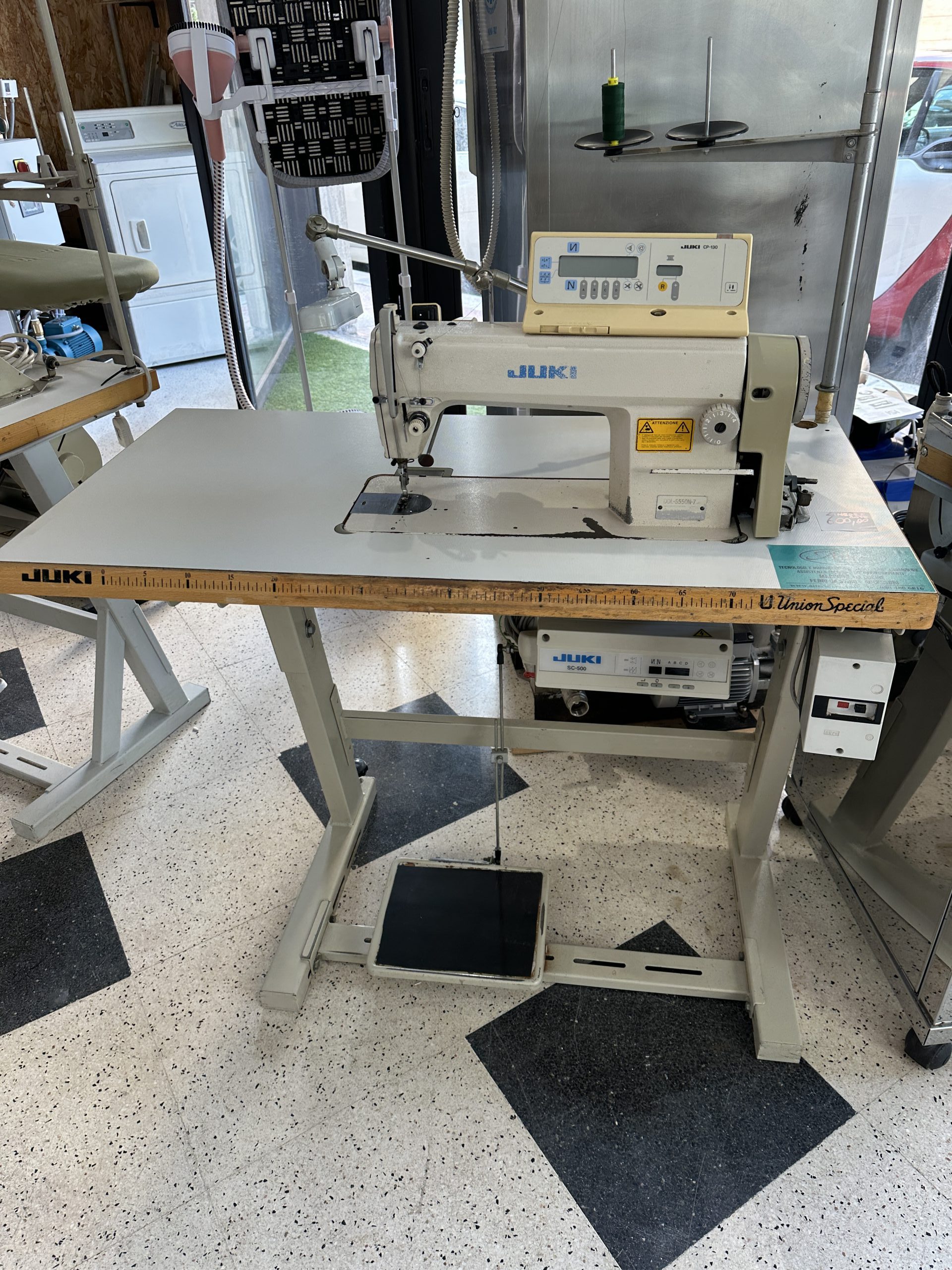 macchina lineare juki ddl 5550 rasafilo